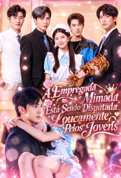 Capa da minissérie A EMPREGADA MIMADA ESTÁ SENDO DISPUTADA LOUCAMENTE PELOS JOVENS Rich Boys Fight OVER ME