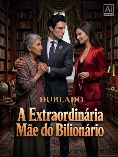 Capa da minissérie A Extraordinária Mãe Do Bilionário - IA