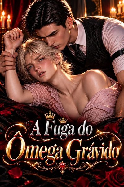Capa da minissérie A Fuga do Omega Grávido
