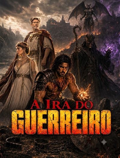 Capa da minissérie A Ira do Guerreiro -