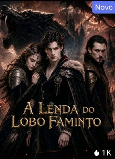 Capa da minissérie A Lenda do Lobo Faminto