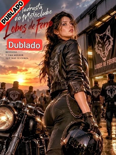 Capa da minissérie A Madrasta do Motoclube Lobos de Ferro