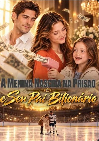 Capa da minissérie A Menina Nascida na Prisão e Seu Pai Bilionário