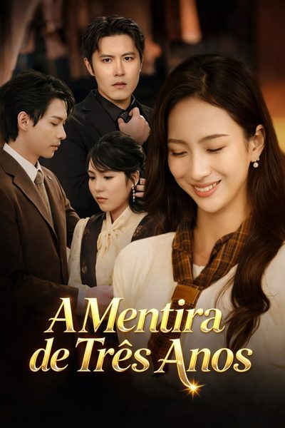 Capa da minissérie A Mentira de Três Anos