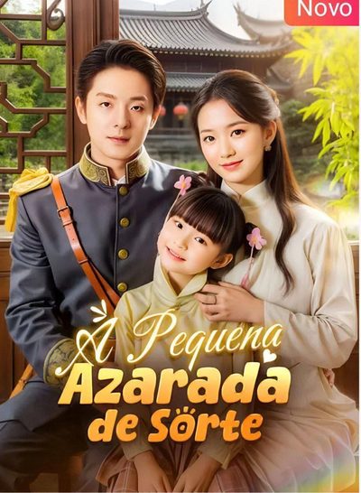 Capa da minissérie A Pequena Azarada da Sorte