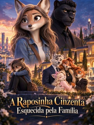 Capa da minissérie A Raposinha Cinzenta Esquecida Pela Família