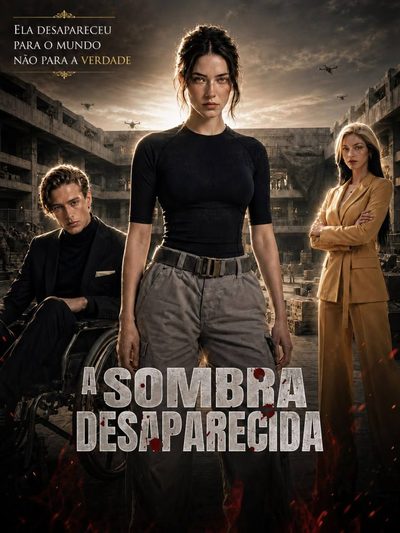 Capa da minissérie A sombra desaparecida