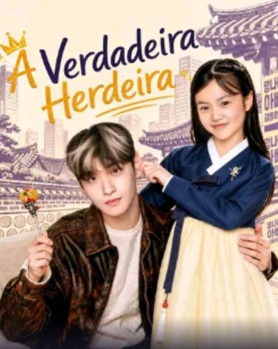 Capa da minissérie A Verdadeira Herdeira -