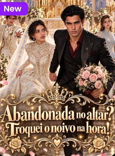 Capa da minissérie Abandonada no Altar? Troquei o Noivo na Hora!!