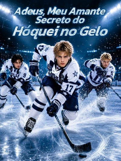 Capa da minissérie Adeus Meu Amante Secreto do Hóquei no Gelo