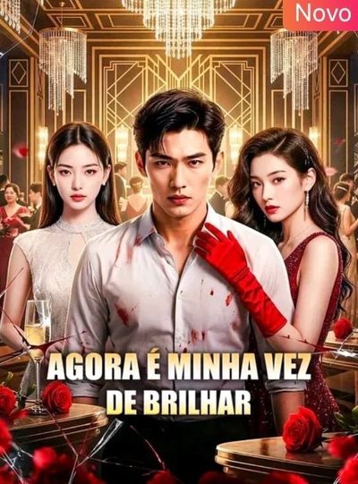 Capa da minissérie Agora É Minha Vez de Brilhar