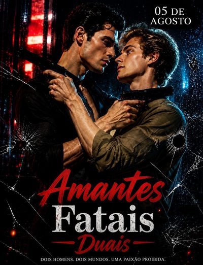 Capa da minissérie Amantes Fatais Duais Bl �
