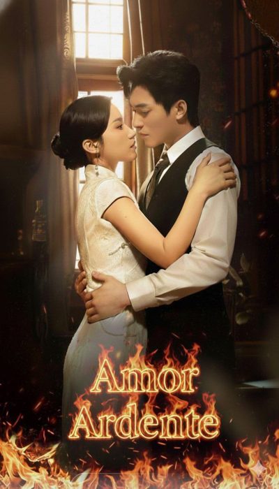 Capa da minissérie Amor Ardente