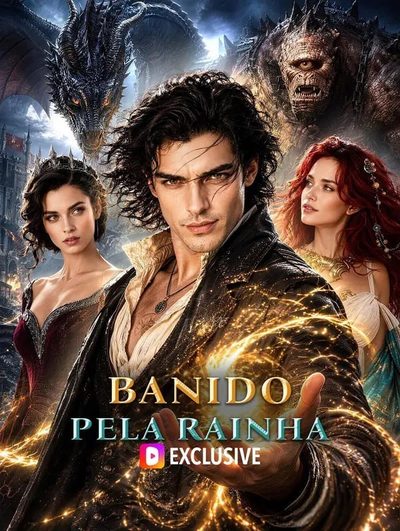 Capa da minissérie Banido Pela Rainha