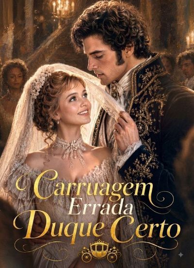 Capa da minissérie Carruagem Errada, Duque Certo