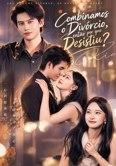Capa da minissérie �casamento o Divórcio, Então Porque Desistiu