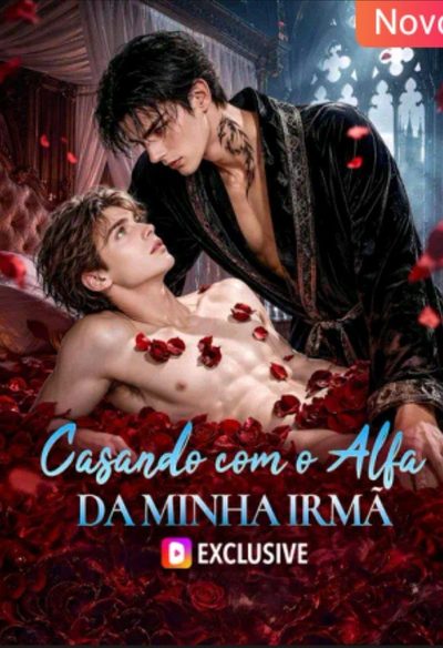 Capa da minissérie Casando com o Alfa da Minha Irmã