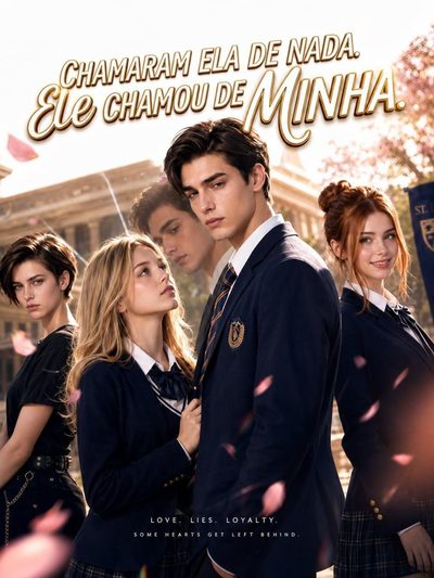 Capa da minissérie Chamaram ela de nada, ele chamou de minha