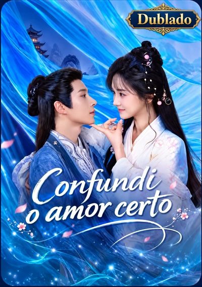 Capa da minissérie Confundi o Amor Certo
