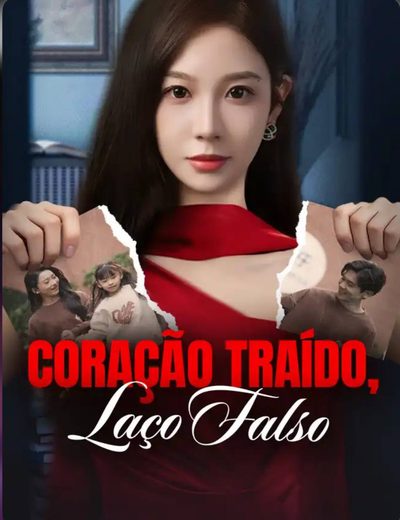 Capa da minissérie Coração Traído, Laço Falso