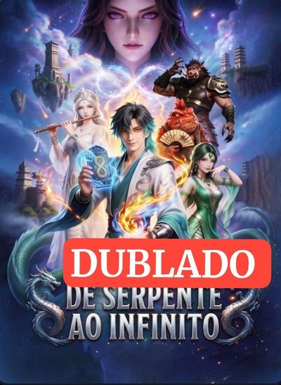 Capa da minissérie De Serpente ao Infinito Dublado