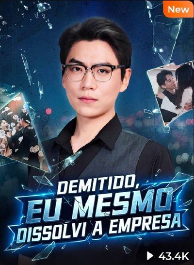 Capa da minissérie Demetido Eu Mesmo Dissolvi a Empresa