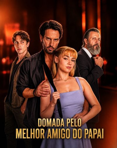 Capa da minissérie Domada Pelo Melhor Amigo do Papai Apaixonada Pelo Melhor Amigo do Meu Pai