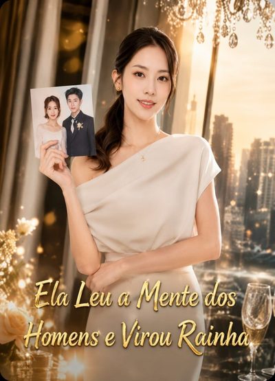 Capa da minissérie Ela Leu a Mente dos Homens e Virou Rainha