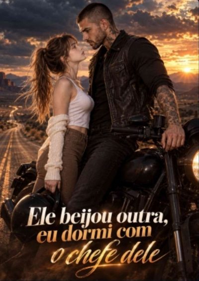 Capa da minissérie Ele Beijou Outra, Eu Dormi com o Chefe Dele