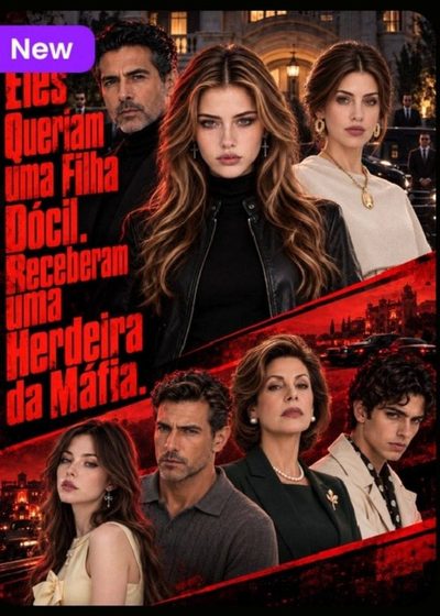 Capa da minissérie Eles Queriam uma Filha Dócil, Receberam uma Herdeira da Máfia