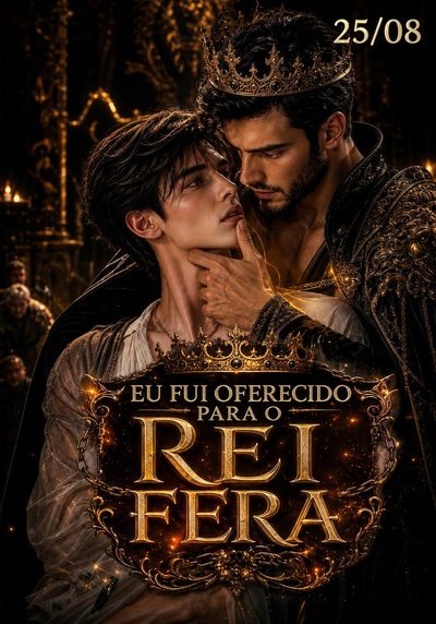 Capa da minissérie Eu Fui Oferecido para o Rei Fera Bl �
