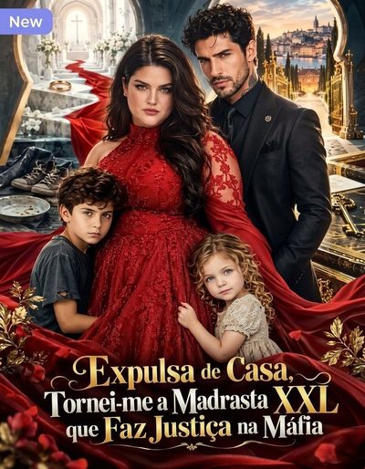 Capa da minissérie Expulsa de Casa Tornei-me a Madrasta Xxl que Faz Justiça na Máfia