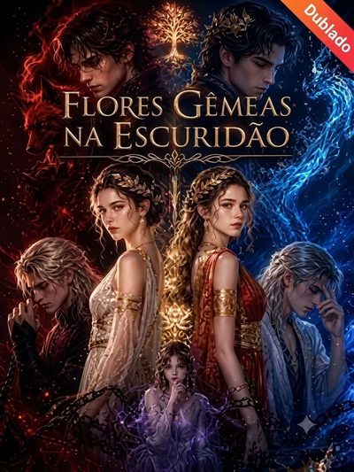 Capa da minissérie Flores Gêmeas na Escuridão Dublado