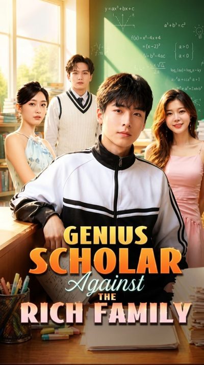 Capa da minissérie Gênio Acadêmico Contra a Família Rica Genius Scholar Against the Rich Family