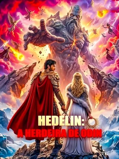 Capa da minissérie ☄️ Hedelin: a Herdeira de Odin