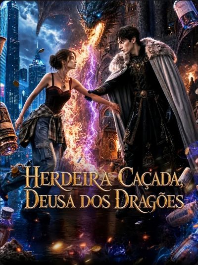 Capa da minissérie Herdeira Caçada Deusa dos Dragões