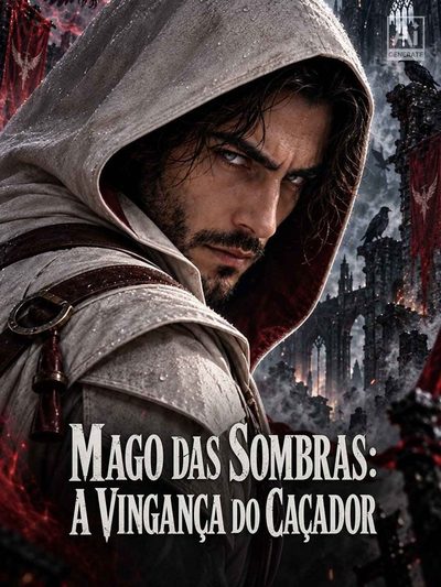 Capa da minissérie Mago das Sombras a Vingança do Caçador