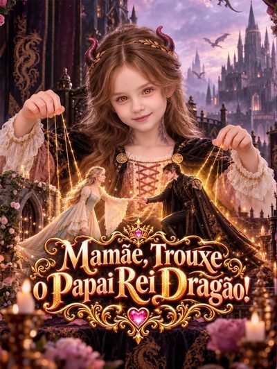 Capa da minissérie Mamãe Trouxe o Papai Rei Dragão