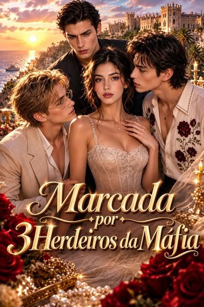 Capa da minissérie Marcada por 3 Herdeiros da Máfia