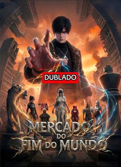 Capa da minissérie Mercado do Fim do Mundo