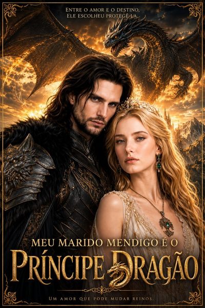 Capa da minissérie 🔥 | Meu Marido Mendigo É o Príncipe Dragão