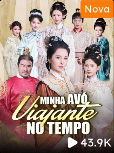 Capa da minissérie Minha Avó Viajante no Tempo