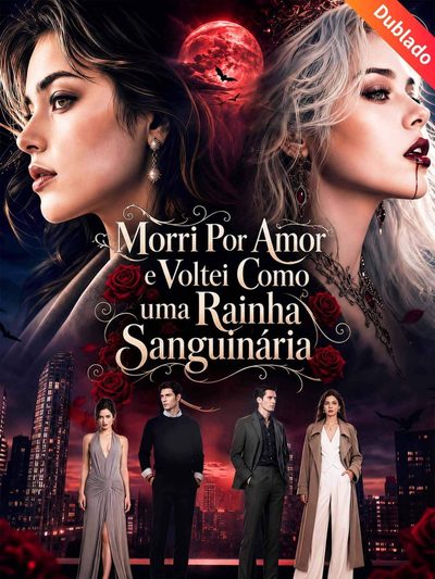 Capa da minissérie Morri por Amor e Voltei Como uma Rainha Sanguinária