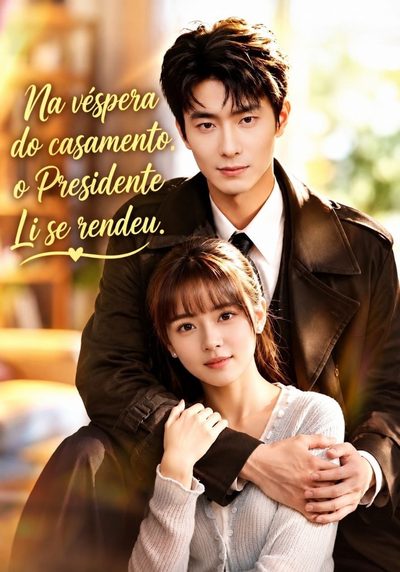 Capa da minissérie Na Véspera do Casamento, o Presidente Li Se Rendeu