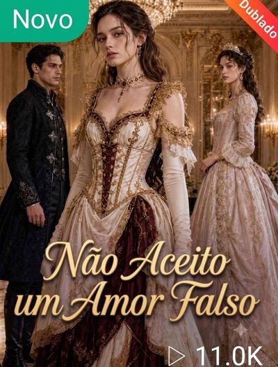 Capa da minissérie Não Aceito um Amor Falso -dublado