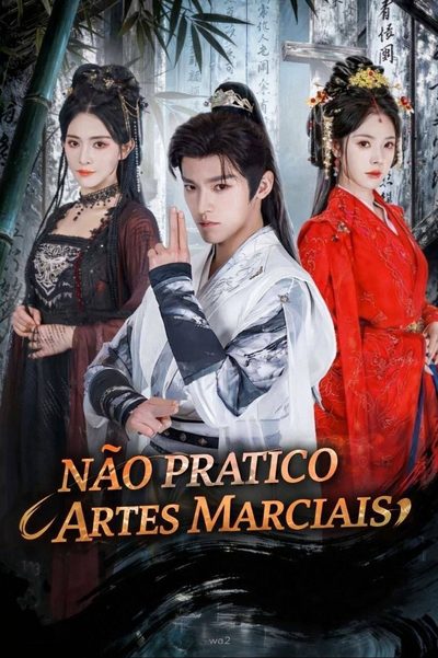Capa da minissérie Não Pratico Artes Marciais