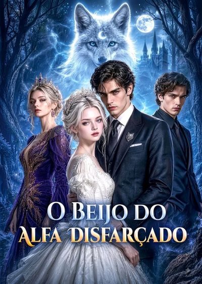 Capa da minissérie O Beijo do Alfa Disfarçado -
