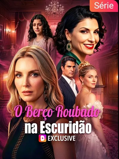 Capa da minissérie O Berço Roubado na Escuridão