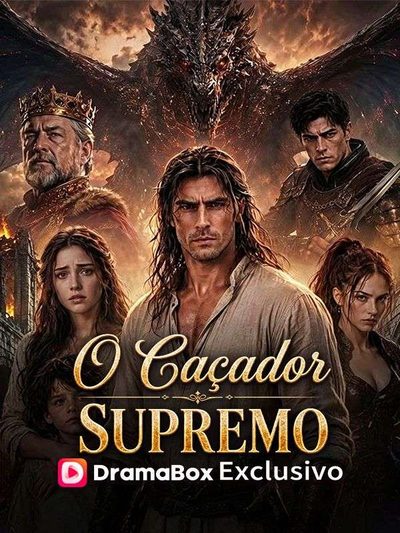 Capa da minissérie O Caçador Supremo -