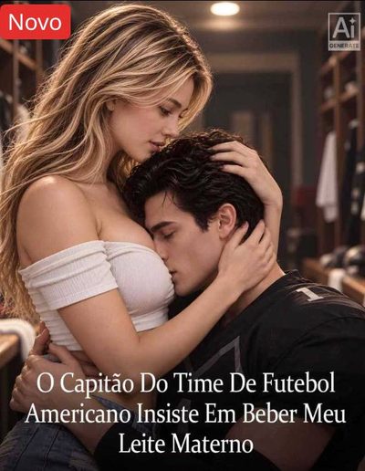 Capa da minissérie O Capitão do Time de Futebol Americano Insiste em Beber Meu Leite Materno